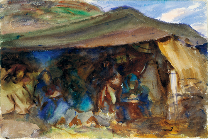  约翰·辛格·萨金特John Singer Sargent —— 水彩034